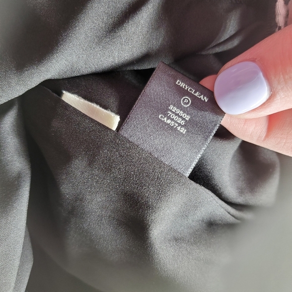 Ann Taylor Tapestry Lined Side Zip Pencil Skirt Women's Size 4 NWOT Black White - Picture 9 of 14